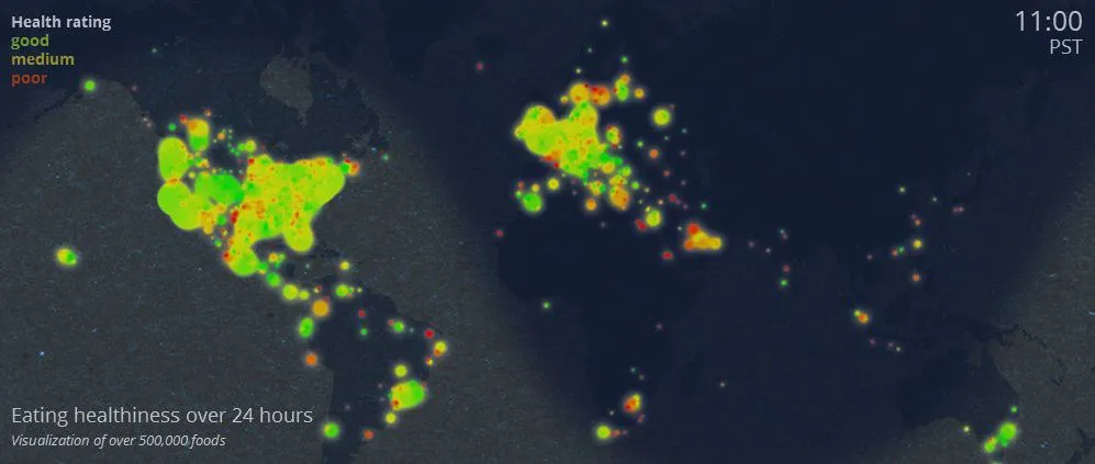 原來全世界的飲食都是「越夜越垃圾」