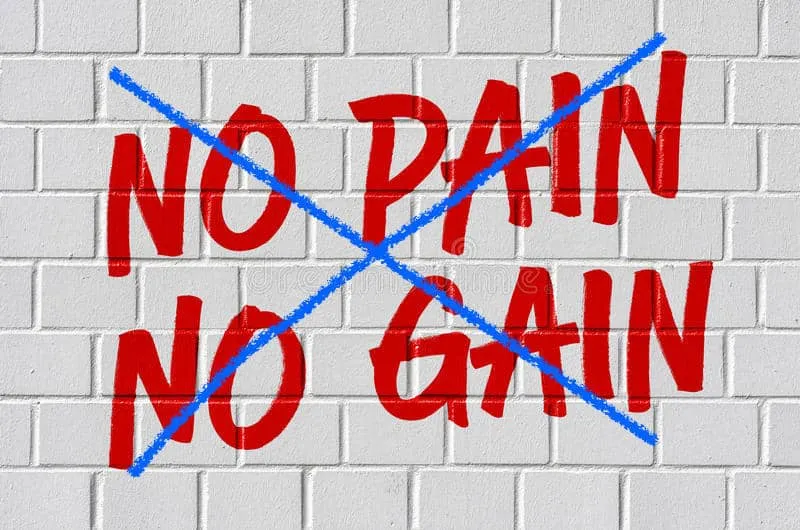 你不必非得痛苦才能有效果（上）