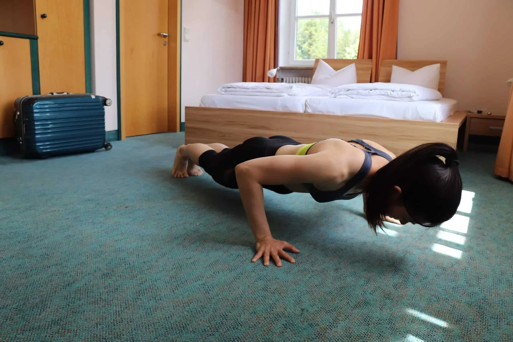 出門在外時該怎麼維持訓練？